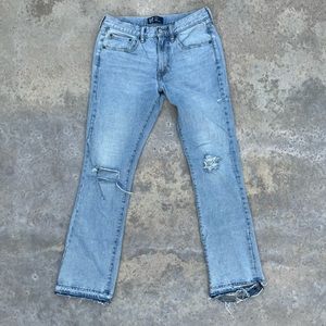 Custom Distressed Boot Cut Jeans from GAP